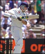 Trescothick is dismissed