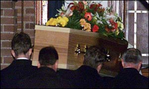 Myra Hindley's coffin