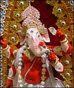 The god Ganesh