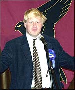Spectator editor Boris Johnson