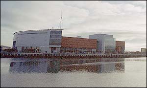 The Odyssey Arena is home of the Belfast Giants ice hockey team
