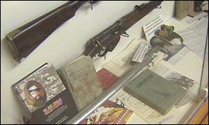 Artefacts in the museum