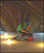 Work on the cathedral continues