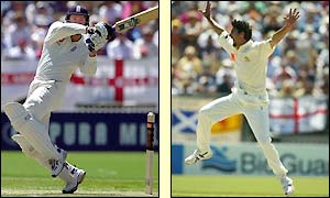 Mark Butcher's replacement Craig White falls for just one run 