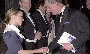 Kylie Minogue and Prince Charles