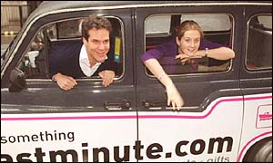 Brent Hoberman and Martha Lane Fox