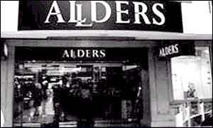 Allders storefront