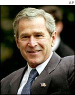 President George W Bush