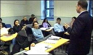 lecture room 