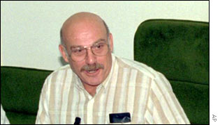 Paraguayan President Luis Gonzalez Macchi