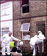 Scene where man died in Kent house fire-