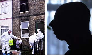 The house in Maidstone (left) and the firefighter in Warwickshire, who wished to remain anonymous