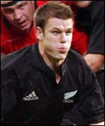 New Zealand scrum-half Steve Devine