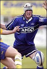 Chris Jones, who added his name to the Sale scoring sheet