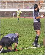 Oueslati Taoufik is felled by a missile