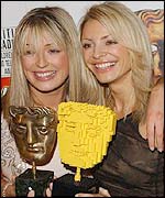 Cat Deeley and Tess Daly