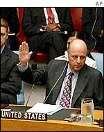 US Ambassador to UN John Negroponte