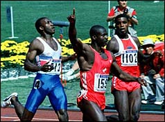 Johnson "wins" the Olympics