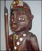 Aboriginal wooden artefact