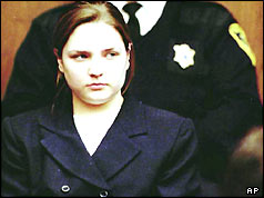 Louise Woodward in court