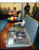 Weapons inspection equipment