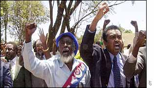 Somali peace delegates