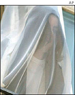 Jackson at his hotel window