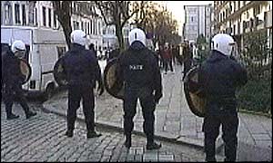 Riot police
