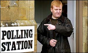 Charles Kennedy during the 2001 general election