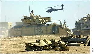 US forces in Kuwaiti desert
