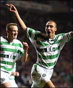 Henrik Larssonw as on target again