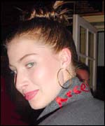 Katie Walker's designs being modelled at the launch