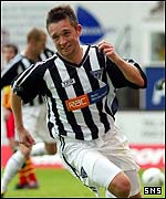 Dunfermline's Barry Nicholson