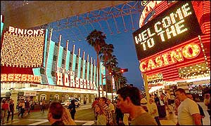 Street scene in Las Vegas