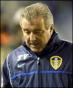 Leeds manager Terry Venables