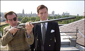 Roland Moxley - Nemesis (Ben Miller) and Jeffrey Archer (Damian Lewis)