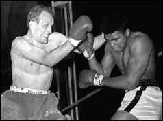 Henry Cooper boxing Cassius Clay - 21 May 1966