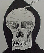 A picture by Damien Hirst