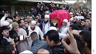 Mohammed Achrak's funeral