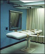 An execution chamber in Texas