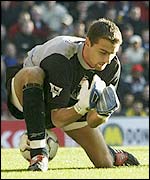Keeper Jerzy Dudek's error against Man Utd led the the visitors' first goal