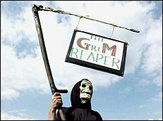 An anti-GM campaigner