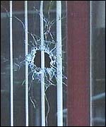 Shots were fired through a window of a house in Lawrencetown