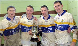 Brothers Enda, Emmett, Cormac and Aiden played on the Errigal Ciaran team