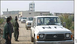 Inspectors arrive at Bakuba alcohol factory