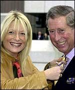 Gabby Roslin and Prince Charles