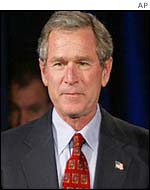 President George W Bush