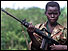 Child soldier in Sierra Leone
