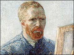 Vincent van Gogh self-portrait