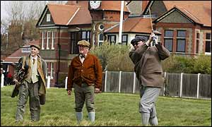 Hoylake celebrates the centenary of the first England v Scotland game earlier this year
